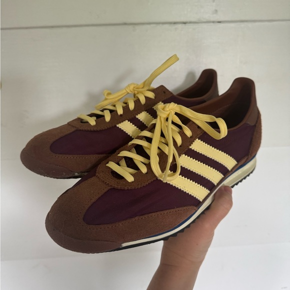 adidas Shoes - Adidas Women's Brown and Yellow Athletic Shoes *worn once*